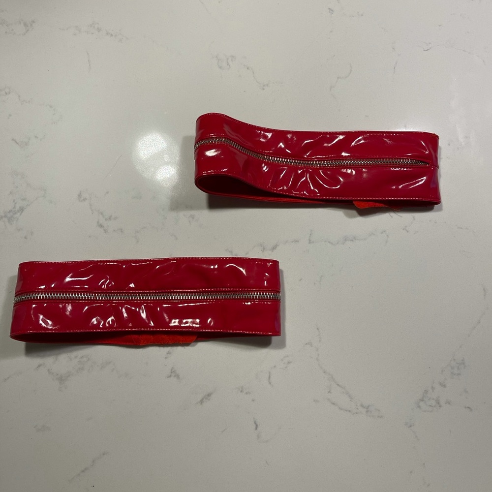 Cherry Red Thigh Garters